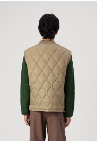 Brave Soul BRIDGER - Waistcoat - stone