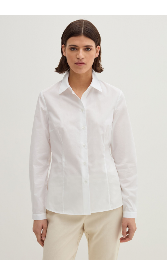 Stefanel Slim-fit shirt in poplin