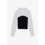 Even&Odd Blouse - off-white/black