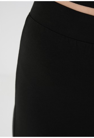 Even&Odd  - Flared Trousers - black