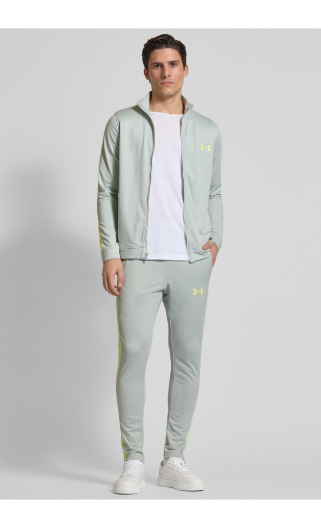 Under Armour Mint-colored stand-up collar tracksuit