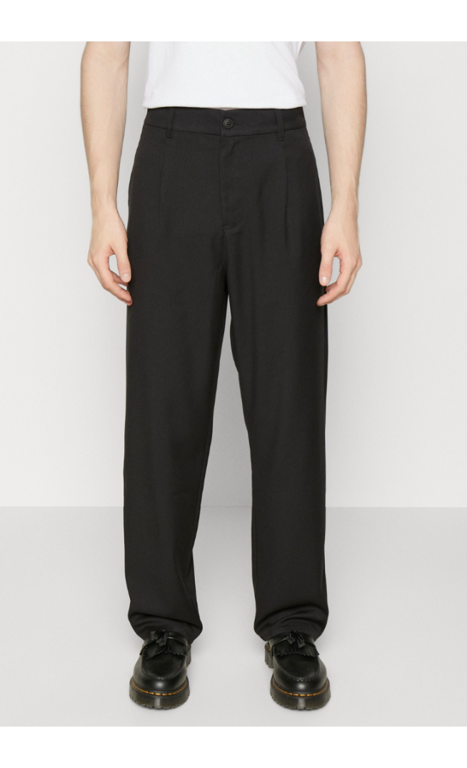 YOURTURN UNISEX - Trousers - black