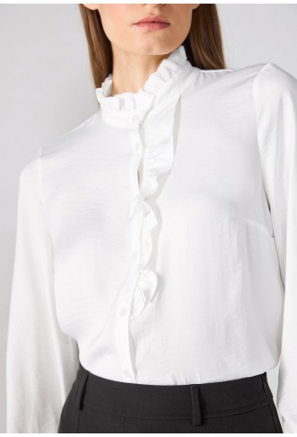 Anna Field Button-down blouse - white