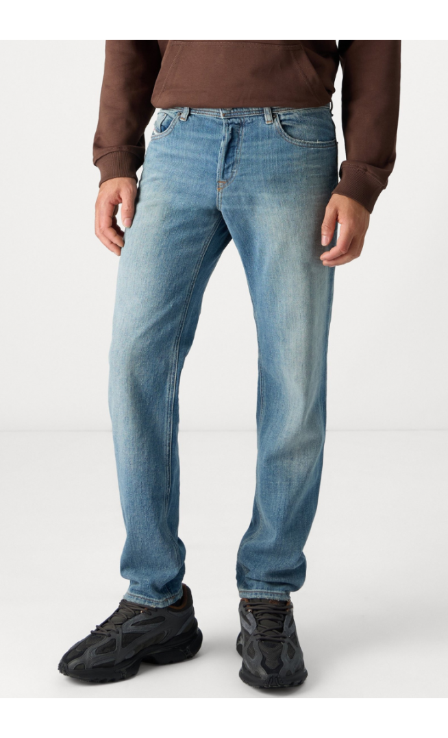 Diesel FINITIVE - Straight leg jeans - blue denim
