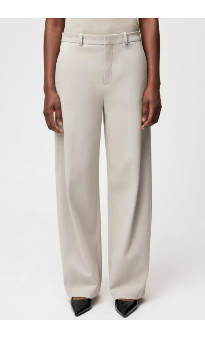 DESK Trousers with barrel legs in jersey