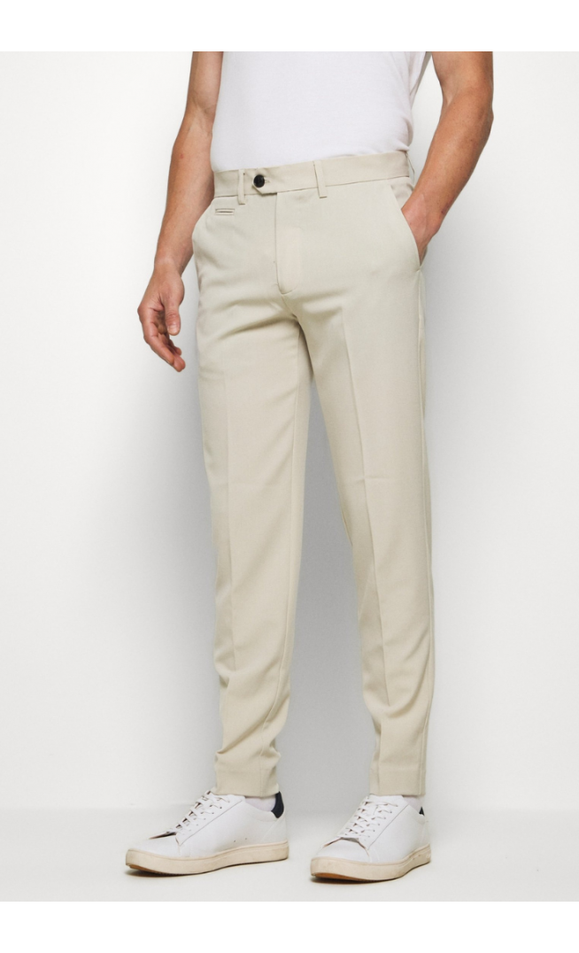 Lindbergh CLUB PANTS - Chinos - light sand