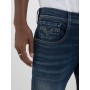 Replay Dark Blue Slim Hyperflex Stretch Denim