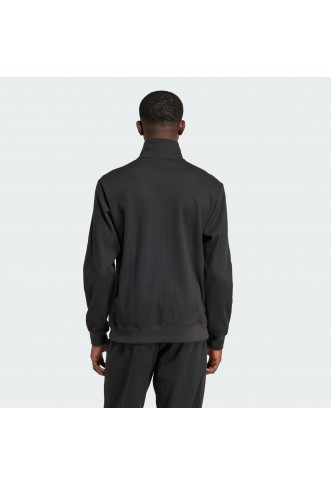 Trefoil Essentials Waffle 1/2 Zip Sweatshirt