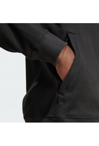 Trefoil Essentials Waffle 1/2 Zip Sweatshirt