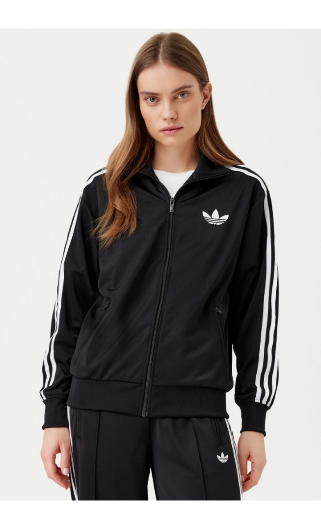adidasClassic Firebird Black Loose Fit sweatshirt