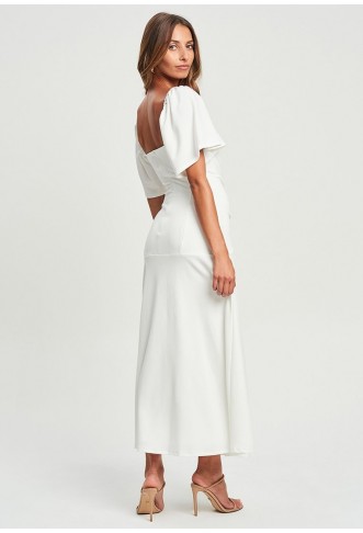 TUSSAH JUDE MIDI - Day dress - white