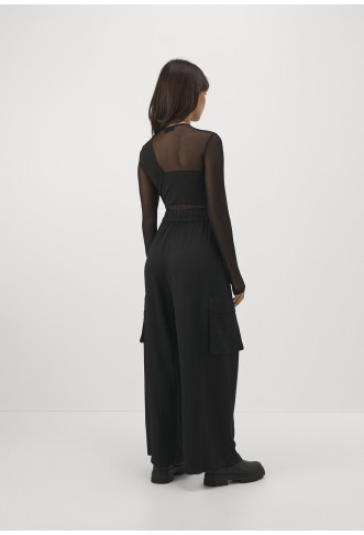 Even&Odd Petite Long sleeved top - black