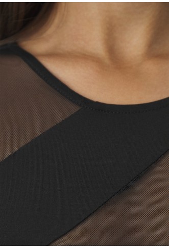 Even&Odd Petite Long sleeved top - black