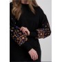 ONLY ONLBROOKE FLOWER DRESS -  black