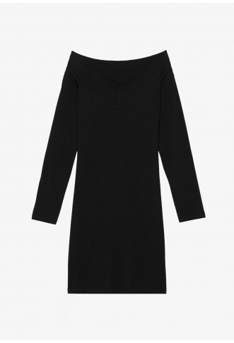 Even&Odd Shift dress - black