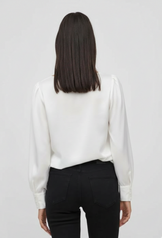 Vila VIELLETTE O-NECK L/S TOP/SU - NOOS - Long