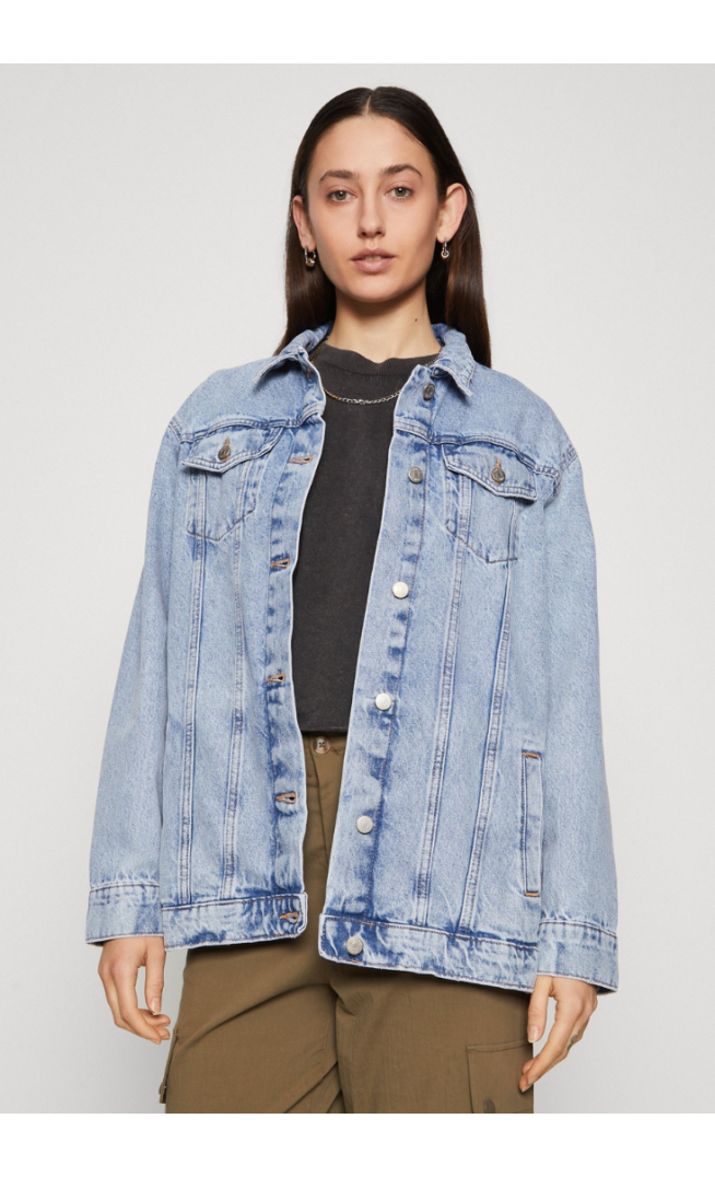 ONLY  OVERSIZED JACKET - Denim