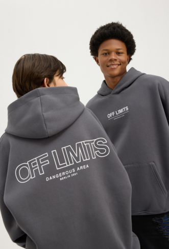 YOURTURN UNISEX - Hoodie - egret