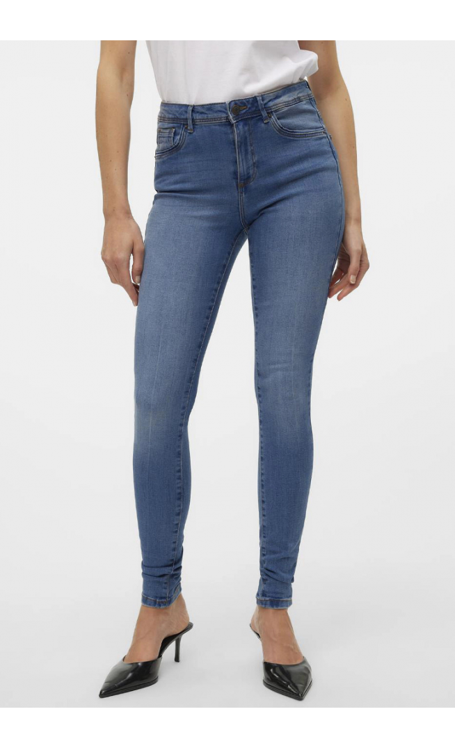 Vero Moda  PIPING JEANS - Skinny
