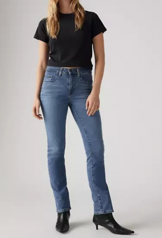 724 High Rise Straight Jeans