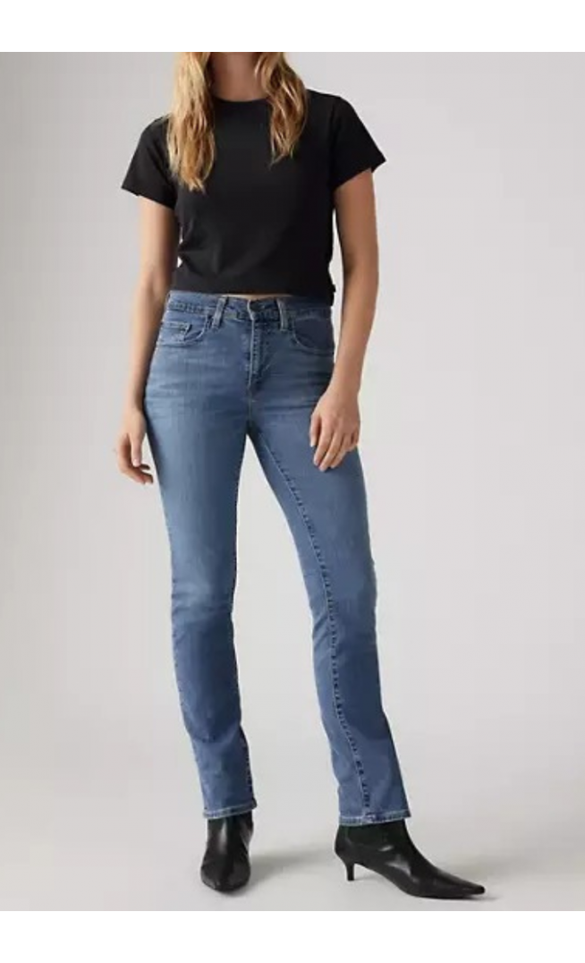 724 High Rise Straight Jeans