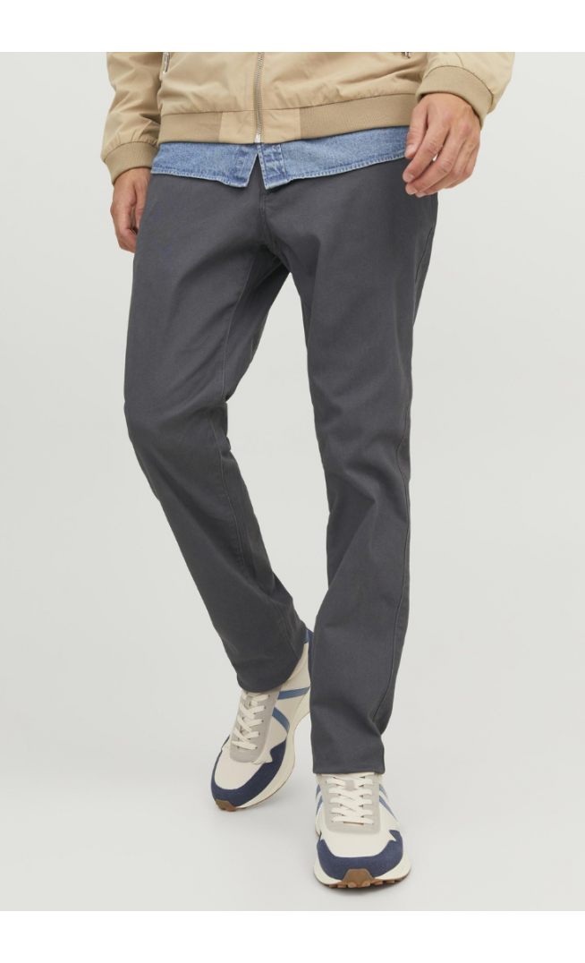 Jack & Jones - Chinos - asphalt