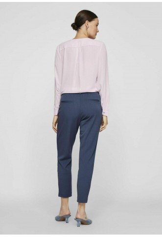 VILA SLIM- NOOS - Trousers - vintage indigo
