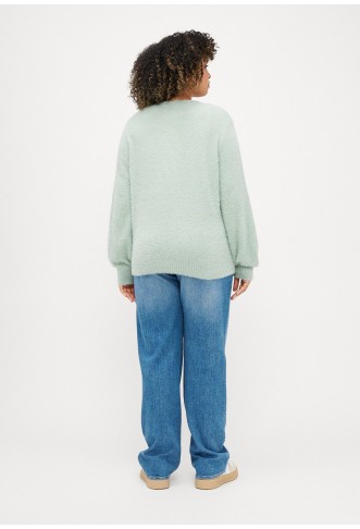 ONLY Carmakoma  - Jumper - aqua gray