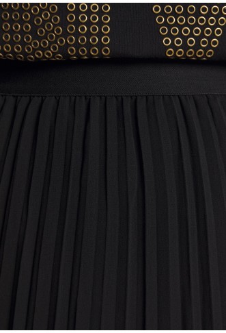 DKNY FOUNDATION - A-line skirt - black