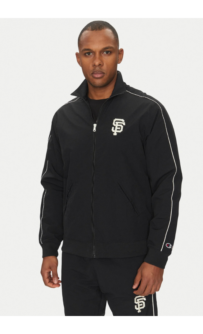 Champion Tracksuit Jacket Black Regular Fit