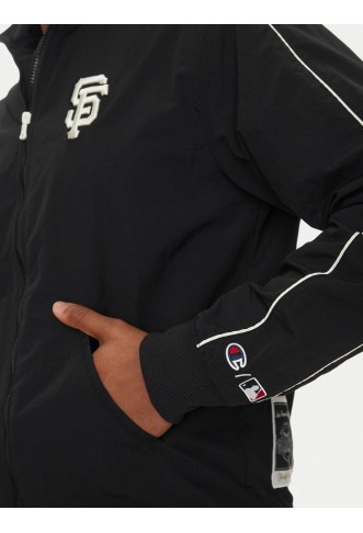 Champion Tracksuit Jacket Black Regular Fit