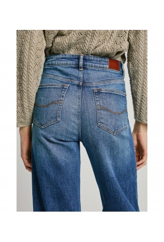 Pepe Jeans STRAIGHT JEANS UHW BLUE