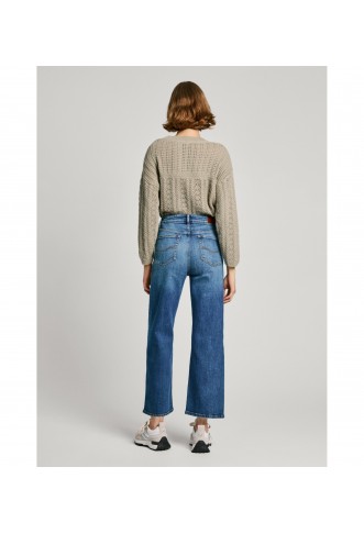 Pepe Jeans STRAIGHT JEANS UHW BLUE