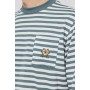 Kaotiko  STRIPED HEART - Unisex Long sleeved top
