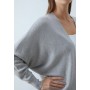 Anna Field Cardigan - mottled light grey