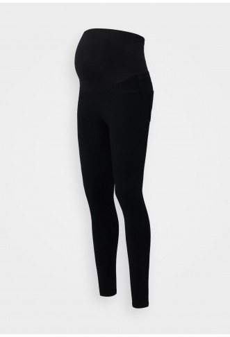 ONLY MATERNITY - Jeans Skinny Fit - black denim