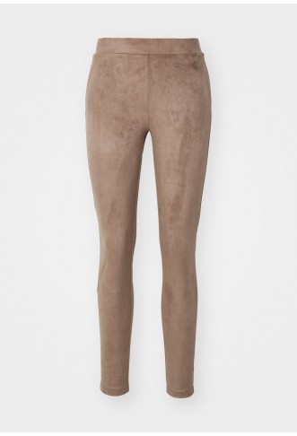 ONLY ONLANGALINE SUEDE - Leggings - Trousers