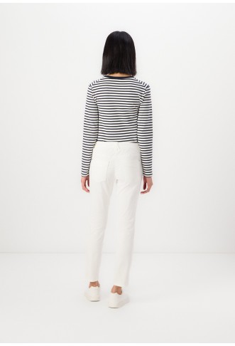 TOM TAILOR Trousers - off white