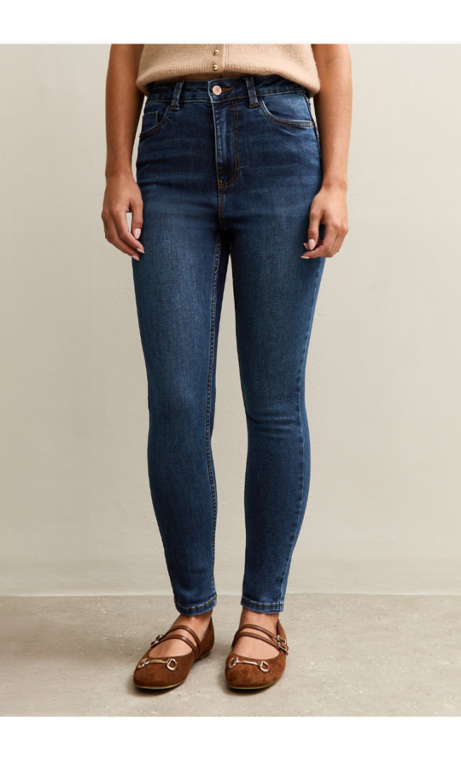 Blue Lift & Shape Jenna Skinny Jeans