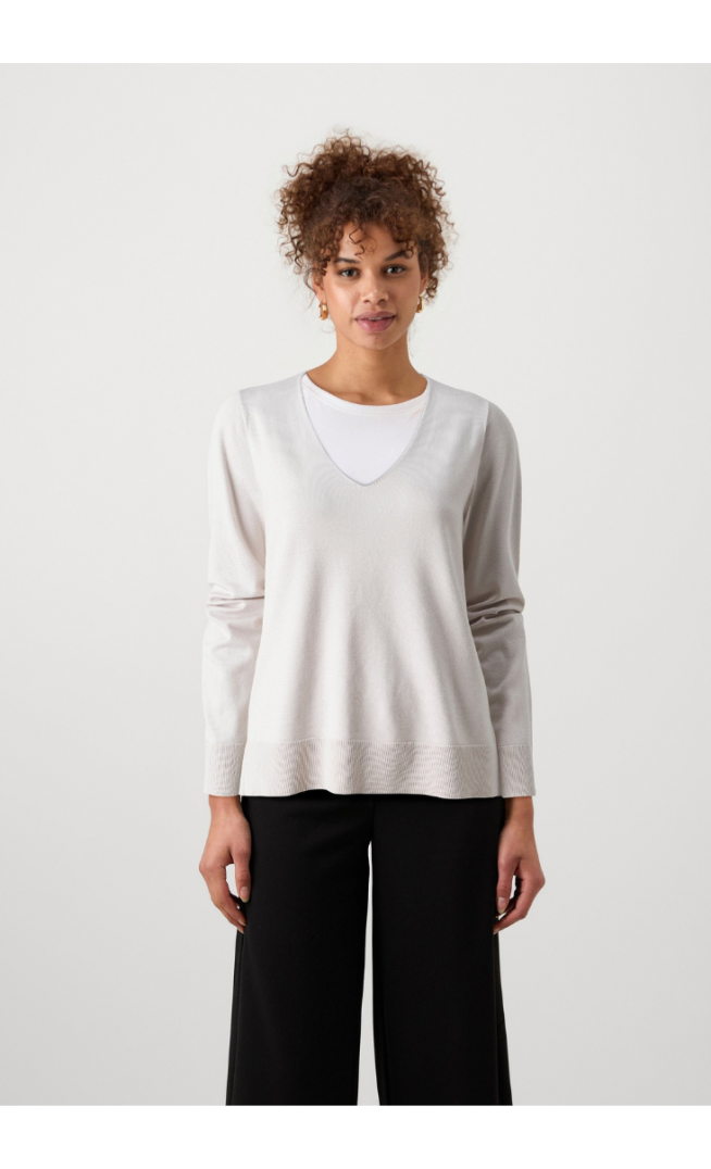 VMSILJE VNECK - Jumper - black