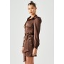 BWLDR KAY - Shirt dress - chocolate