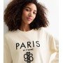 Off White Paris Cotton Blend Sweatshirt