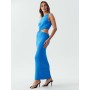 Calli Knitted dress 'SHARNIE' in Blue Calli