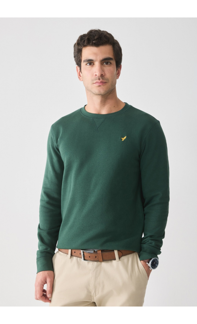 Pier One 2 PACK - Sweatshirt - dark green/bordeaux