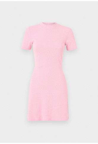 NMVIVA CREW NECK SHORT DRESS - Jersey dress