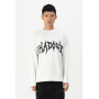 ONSRANDY - Knit sweater - cloud dancer/black