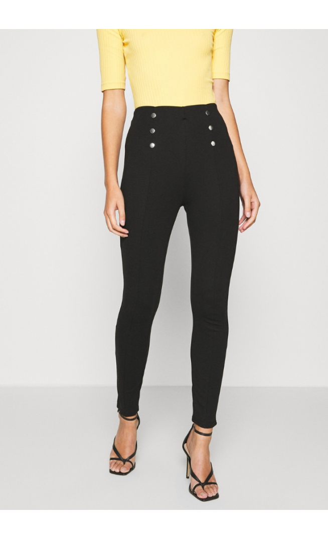 Anna Field Leggings - Trousers - black