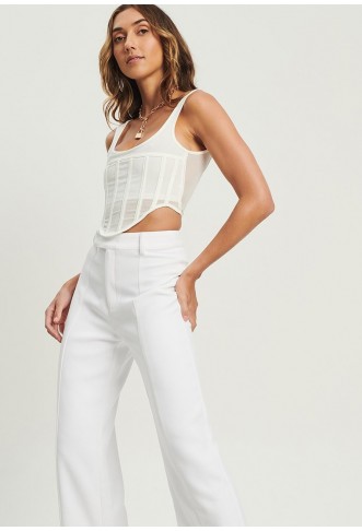 BWLDR ANALA - Trousers - white