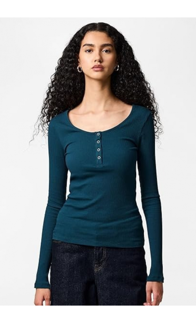 PIECES  Top  Women's Long-Sleeved T-Shirt