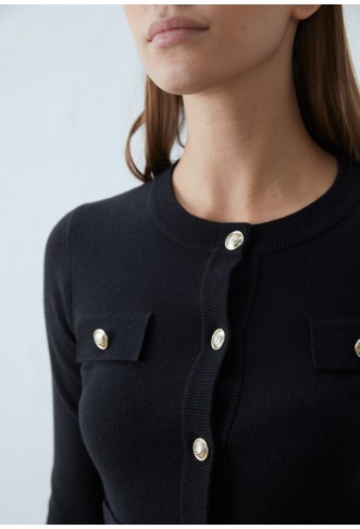 Anna Field Cardigan - black